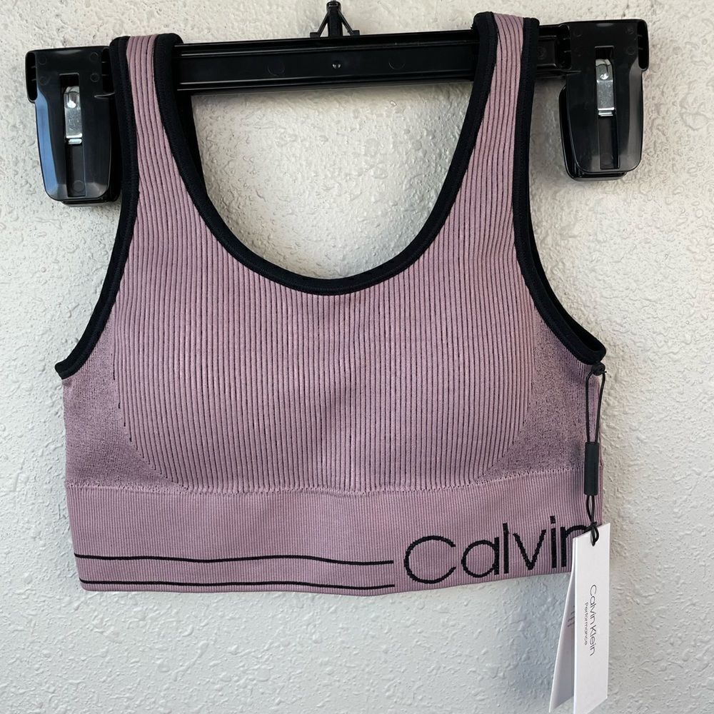 NWT Calvin Klein Sports Bra Size XS